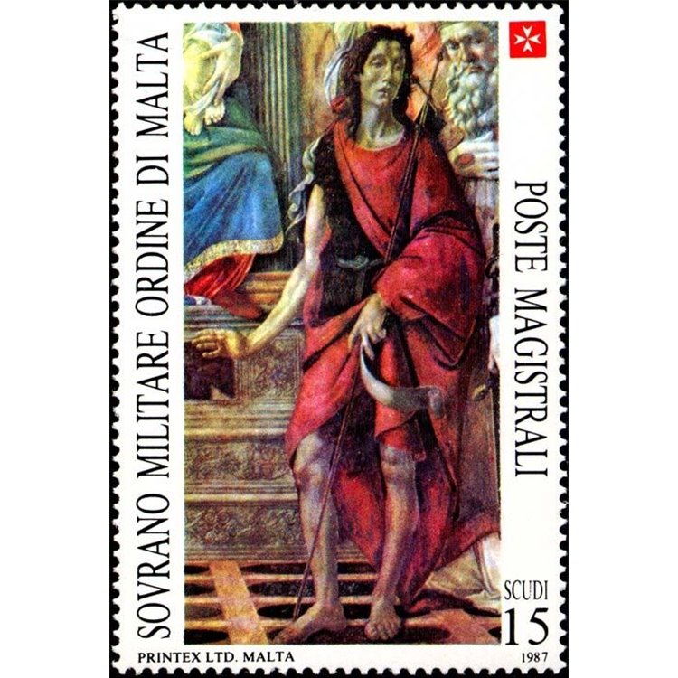 SMOM 1987 St. John the Baptist MNH**