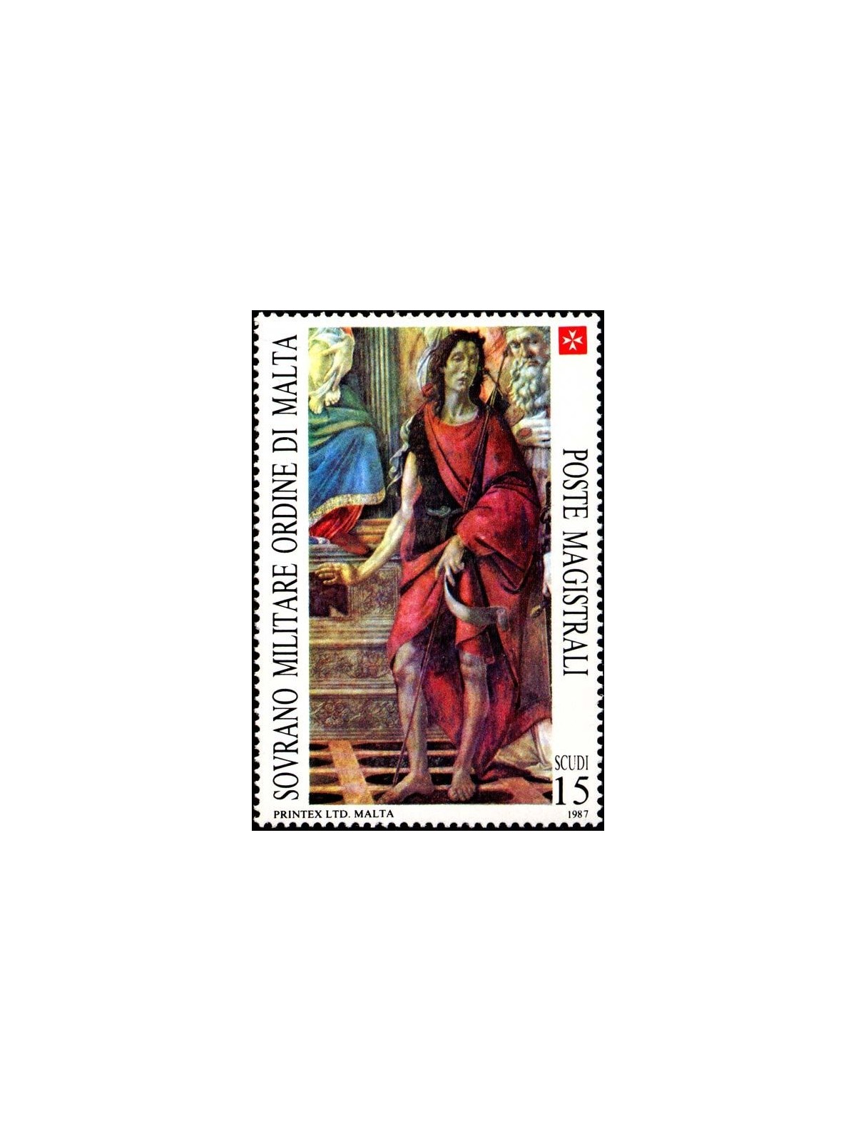 SMOM 1987 San Giovanni Battista MNH**