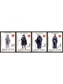SMOM 1987 Ancient uniforms, 5th series 4v MNH**