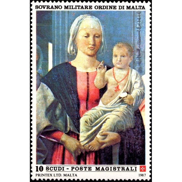 SMOM 1987 Christmas MNH**