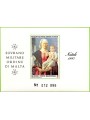 SMOM 1987 Christmas s/s MNH**