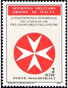 SMOM 1988 Lieutenancy, Giancarlo Pallavicini MNH**