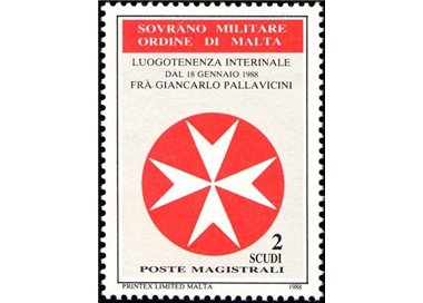 SMOM 1988 Lieutenancy, Giancarlo Pallavicini MNH**