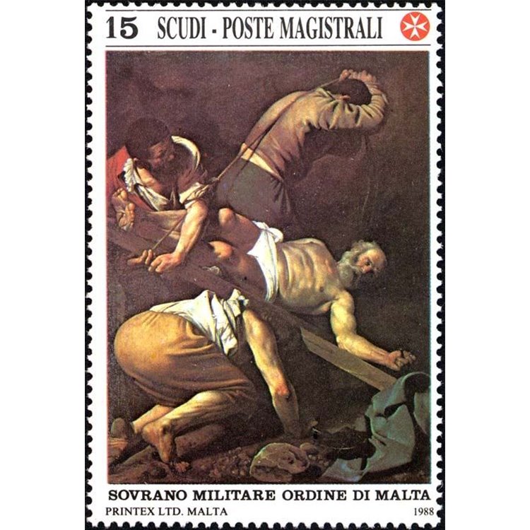 SMOM 1988 Masters of Painting, 3rd series MNH**