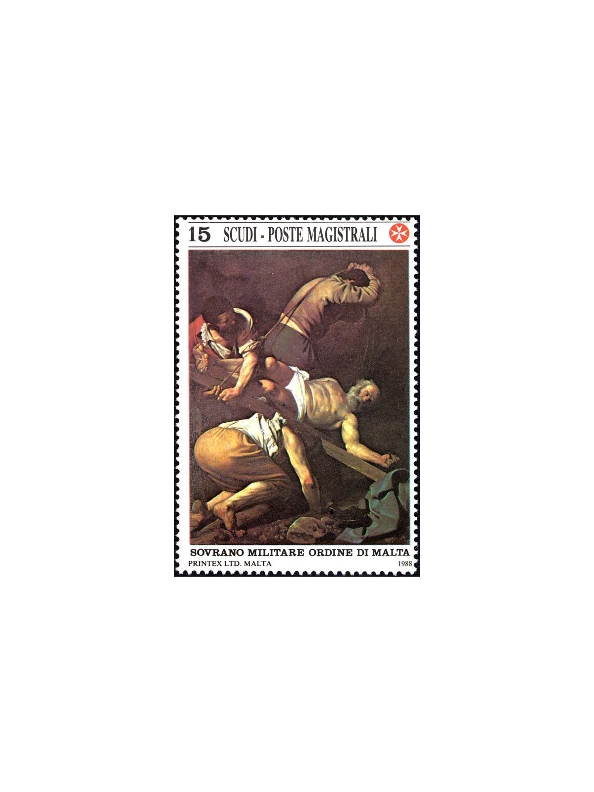 SMOM 1988 Masters of Painting, 3rd series MNH**