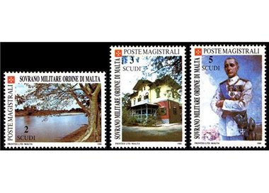 SMOM 1988 Luigi di Savoia 3v MNH**