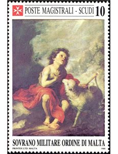SMOM 1988 St. John the Baptist MNH**