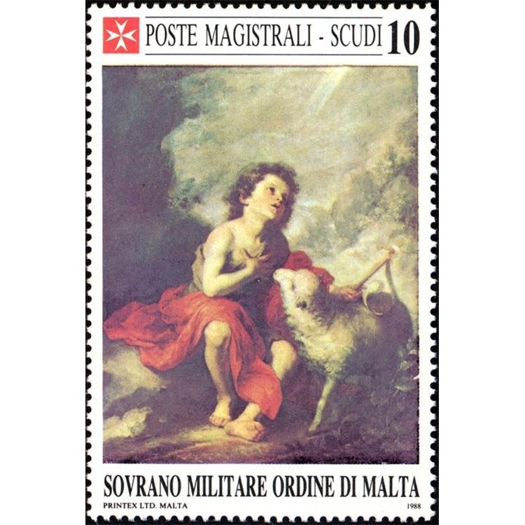 SMOM 1988 St. John the Baptist MNH**