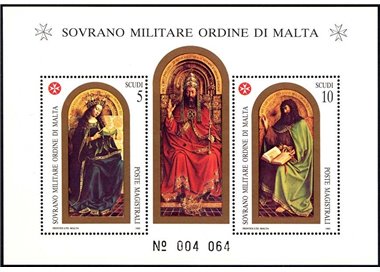 SMOM 1989 St. John the Baptist s/s MNH**