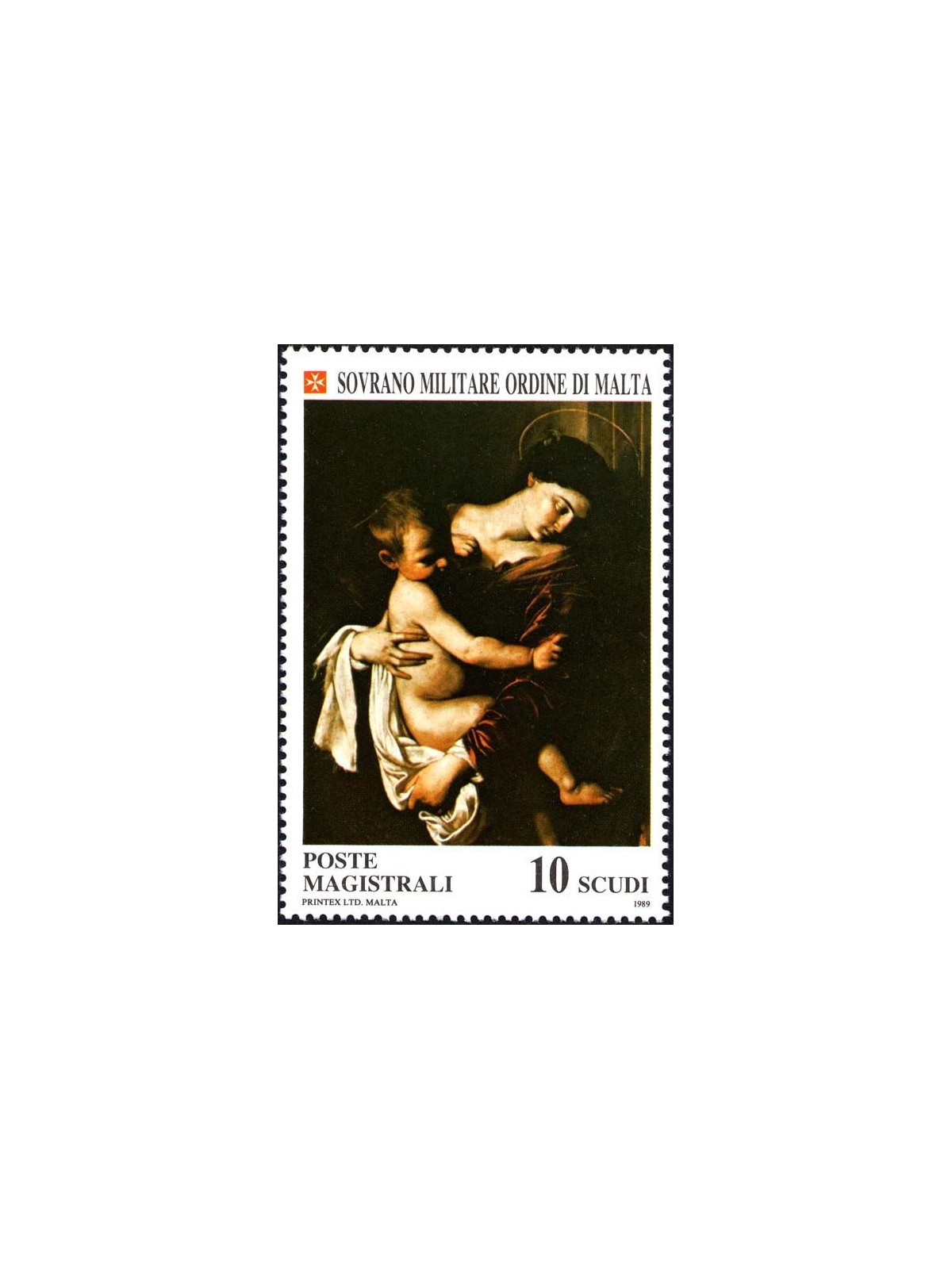 SMOM 1989 Maestri della Pittura, 4ª serie MNH**