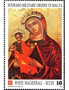 SMOM 1989 Christmas MNH**