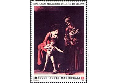 SMOM 1990 Masters of Painting, 5th series MNH**