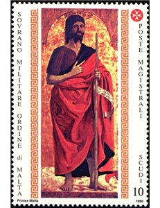 SMOM 1990 St. John the Baptist MNH**