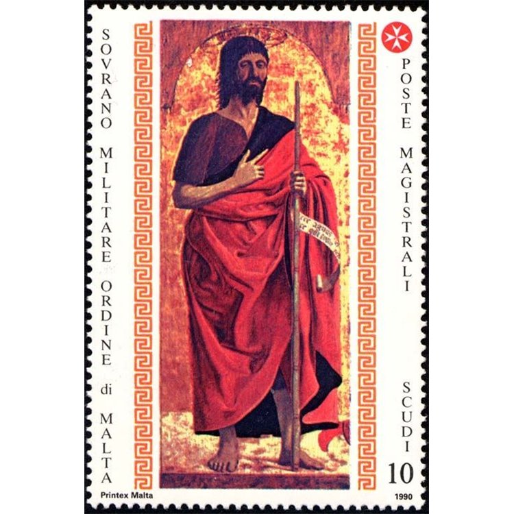 SMOM 1990 St. John the Baptist MNH**