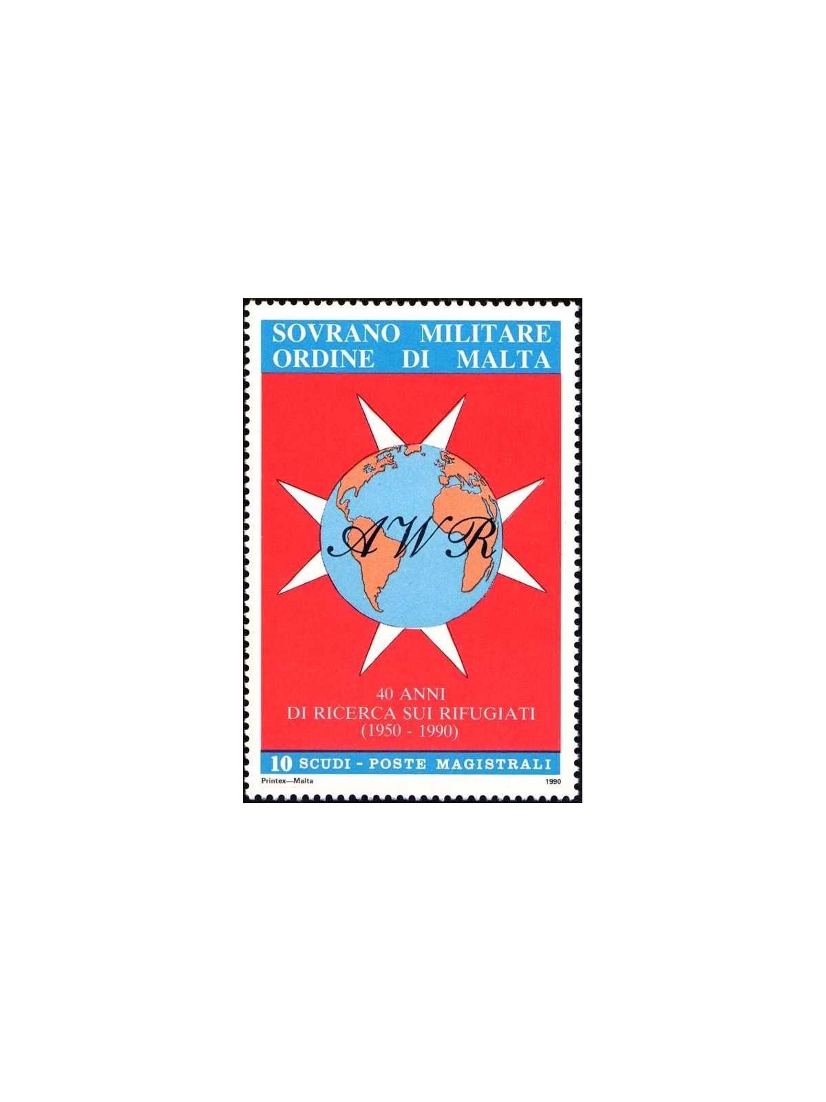 SMOM 1990 Associazione dei rifugiati MNH**