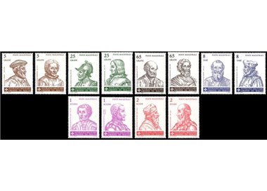 SMOM 1990 Grandi Maestri 8ª serie 12v MNH**