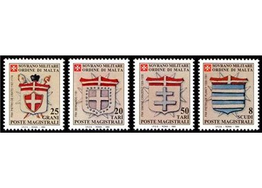 SMOM 1994 Stemmi dei Gran Priori, 1ª serie 4v MNH**