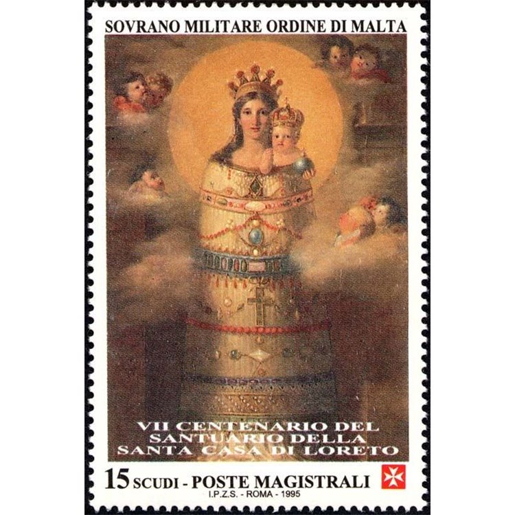 SMOM 1995 Sanctuary of the Holy House of Loreto MNH**