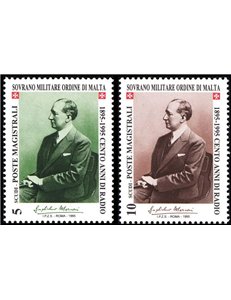 SMOM 1995 Centenary of the Radio 2v MNH**