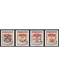 SMOM 1995 Coats of Arms of the Grand Priors, 2nd series 4v MNH**