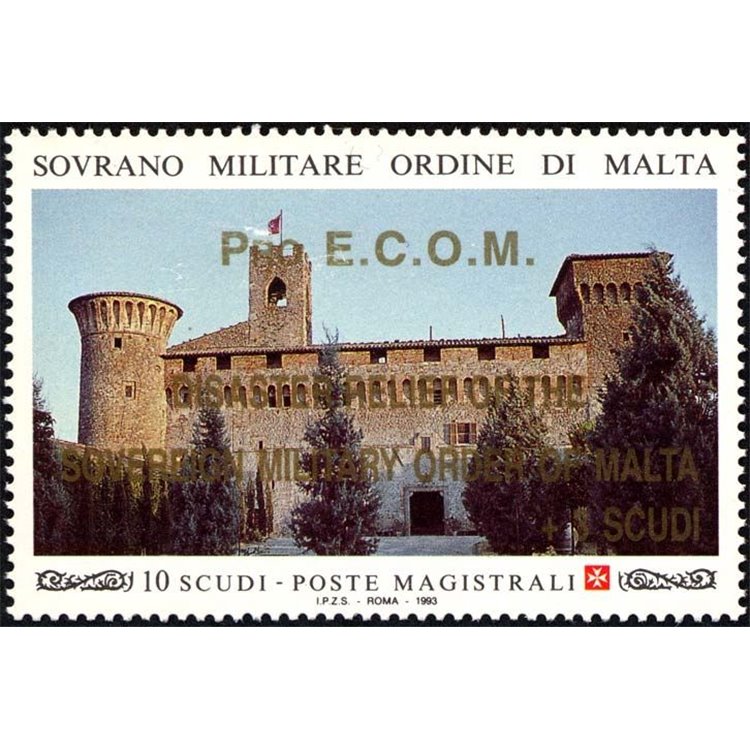 SMOM 1996 Residenze soprastampato PRO ECOM MNH**