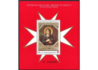 SMOM 1996 Santa Ubaldesca BF MNH**