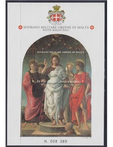 SMOM 1996 St. John the Baptist s/s MNH**