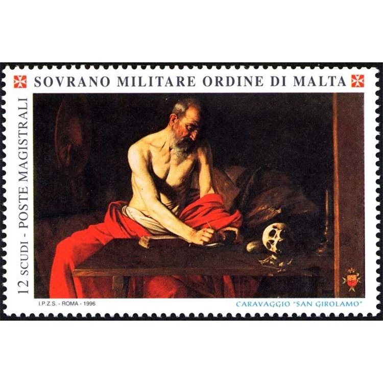 SMOM 1996 Masters of Painting, 10th series MNH**