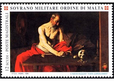 SMOM 1996 Masters of Painting, 10th series MNH**