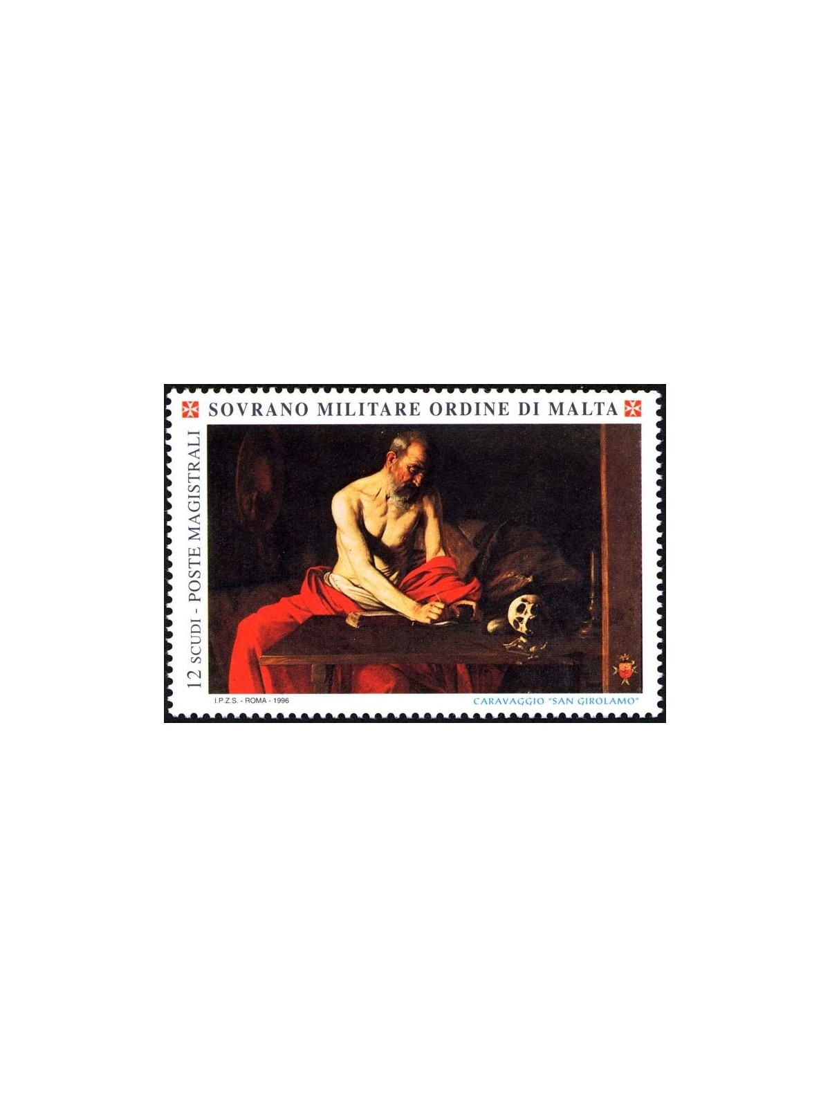 SMOM 1996 Masters of Painting, 10th series MNH**