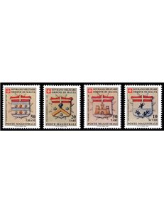 SMOM 1996 Stemmi dei Gran Priori, 3ª serie 4v MNH**