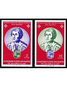 SMOM 1996 Gran Maestro frà Guillaume 2v MNH**