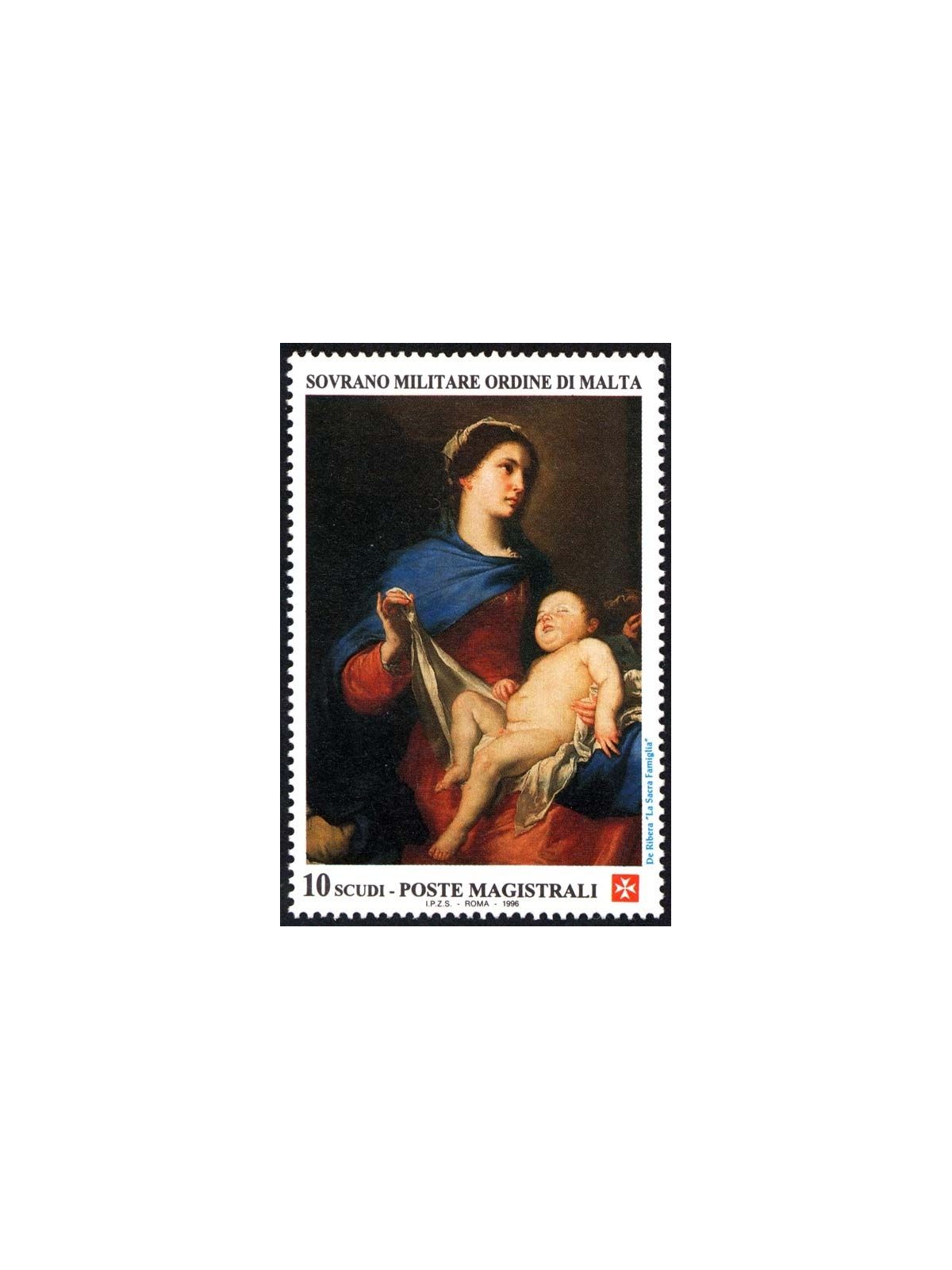 SMOM 1996 Christmas MNH**