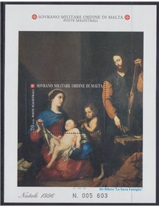 SMOM 1996 Natale BF MNH**