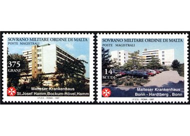 SMOM 1997 Hospital Structures 2v MNH**