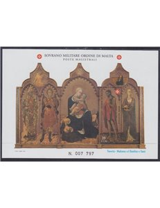 SMOM 1997 St. John the Baptist s/s MNH**