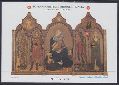 SMOM 1997 St. John the Baptist s/s MNH**