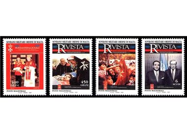 SMOM 1997 Anniversario Rivista 4v MNH**
