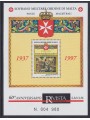 SMOM 1997 Anniversario Rivista BF MNH**