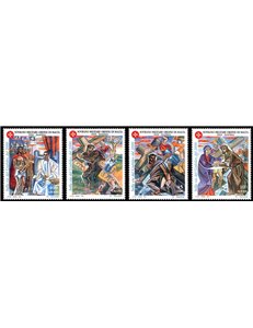 SMOM 1997 Jubilee of 2000, 1st series 4v MNH**