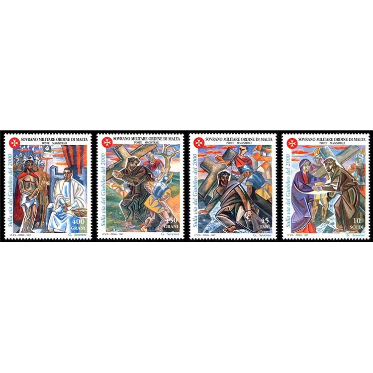 SMOM 1997 Giubileo del 2000, 1ª serie 4v MNH**