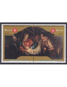 SMOM 1997 Christmas 2v MNH**