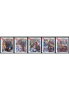 SMOM 1998 Jubilee of 2000, 2nd series 5v MNH**
