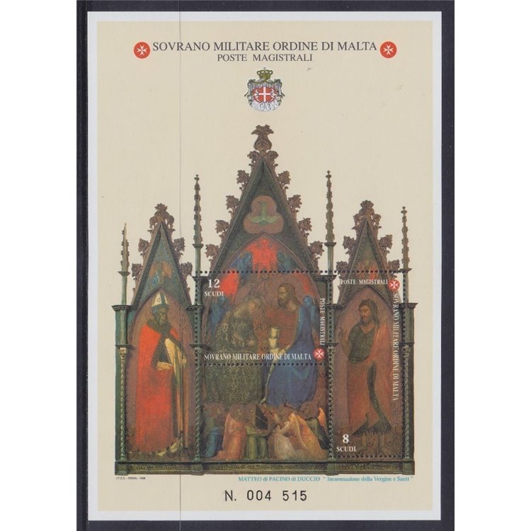 SMOM 1998 San Giovanni Battista BF MNH**