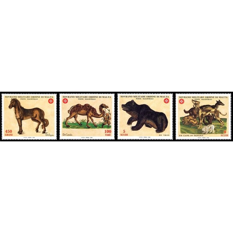SMOM 1998 Ancient texts, 1st series 4v MNH**