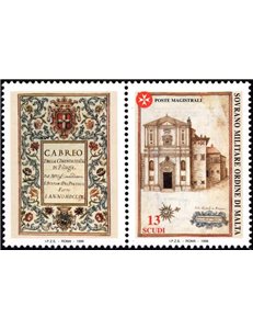SMOM 1998 Antiche commende, 1ª serie MNH**