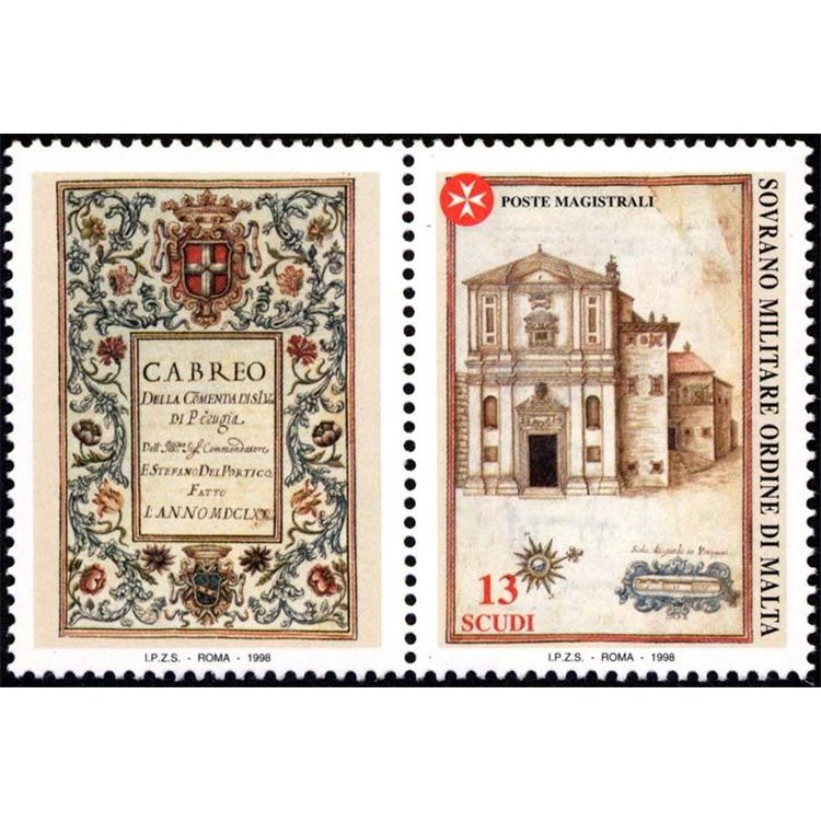 SMOM 1998 Antiche commende, 1ª serie MNH**