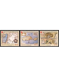SMOM 1999 Nove secoli di vita dell'Ordine, 1ª serie 3v MNH**