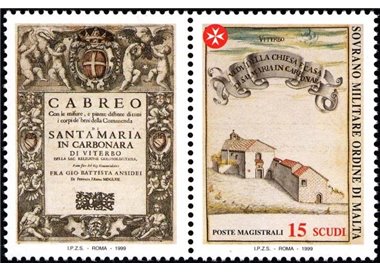 SMOM 1999 Ancient commendations, 2nd series MNH**
