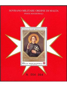 SMOM 1999 Sant'Ugo s/s MNH**